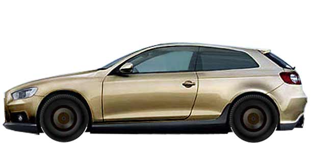 Volkswagen Scirocco 13 Coupe (2008-2014) 2.0 TDI
